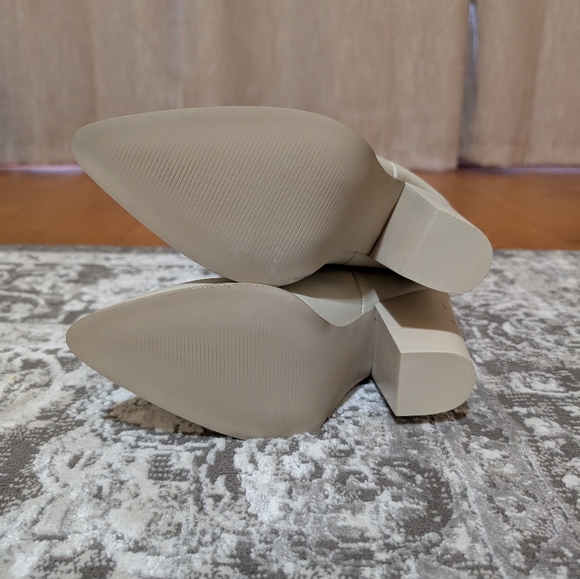 Steve Madden Lasso Western Boots Ivory NWOT - Picture 8 of 9